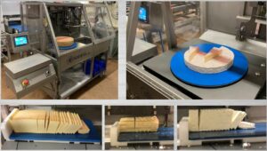 Machine Découpe Fromage Semi Automatique Meules Et Longes
